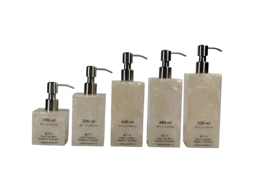 pearlescent soap pump 7707