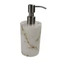 White Gold Veil RONDO Soap Pump